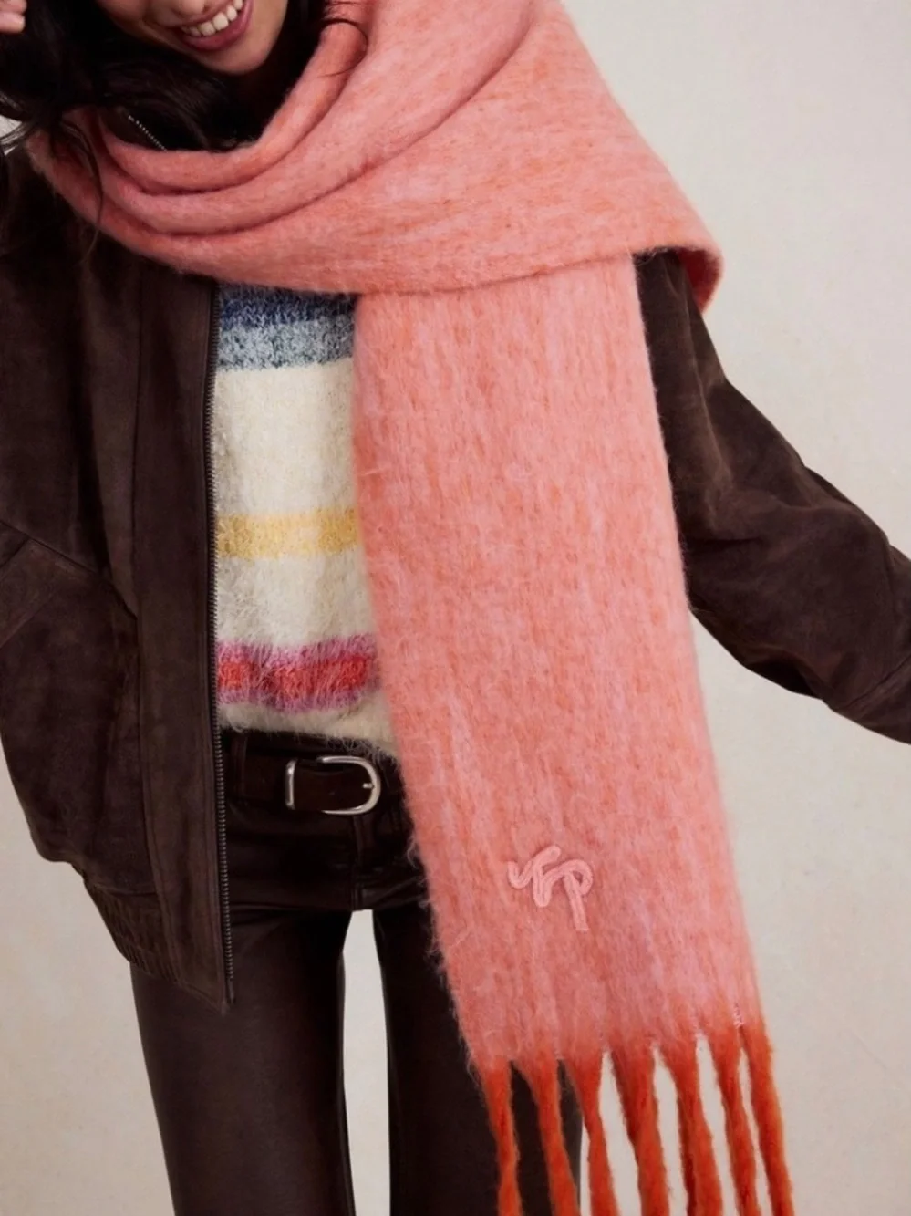 Free People oversized fuzzy
